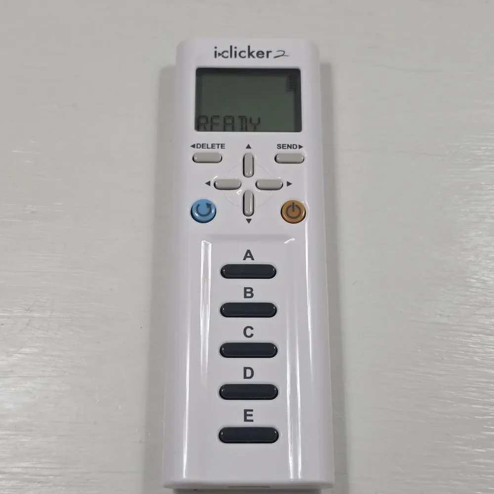 Iclicker 2 Student Remote Tested Works Classroom Response White With Box